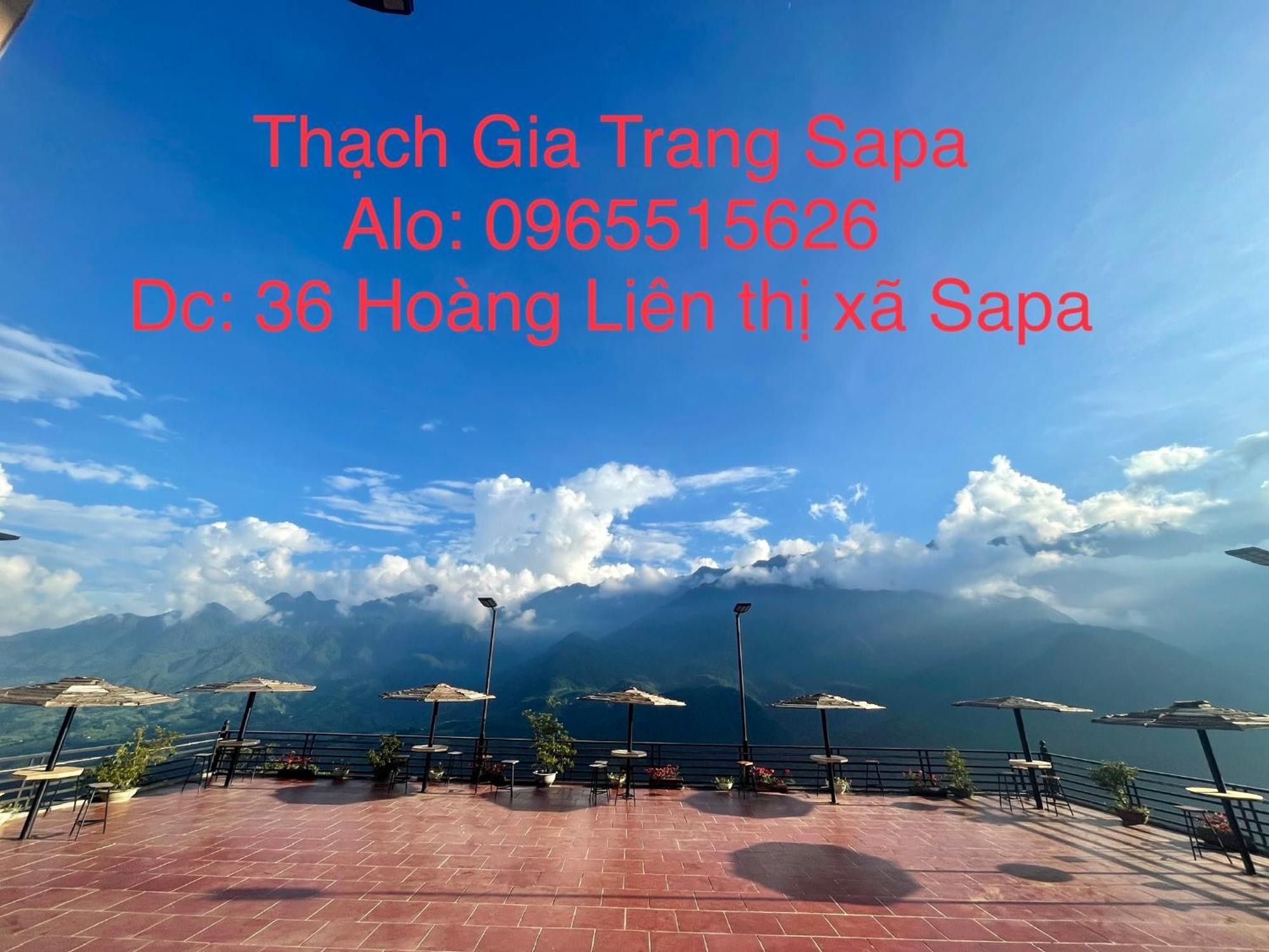 Homestay Thach Gia Trang Sapa Zewnętrze zdjęcie